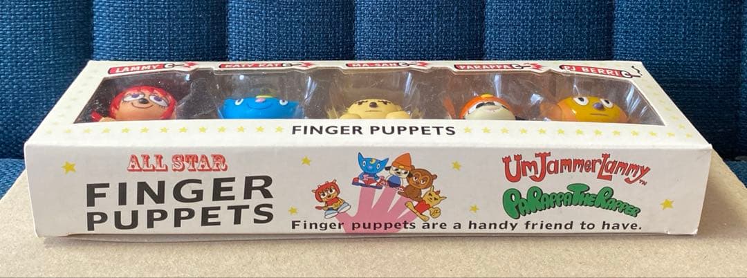 ウンジャマラミー⭐︎パラッパラッパー⭐︎フィンガーパペット
