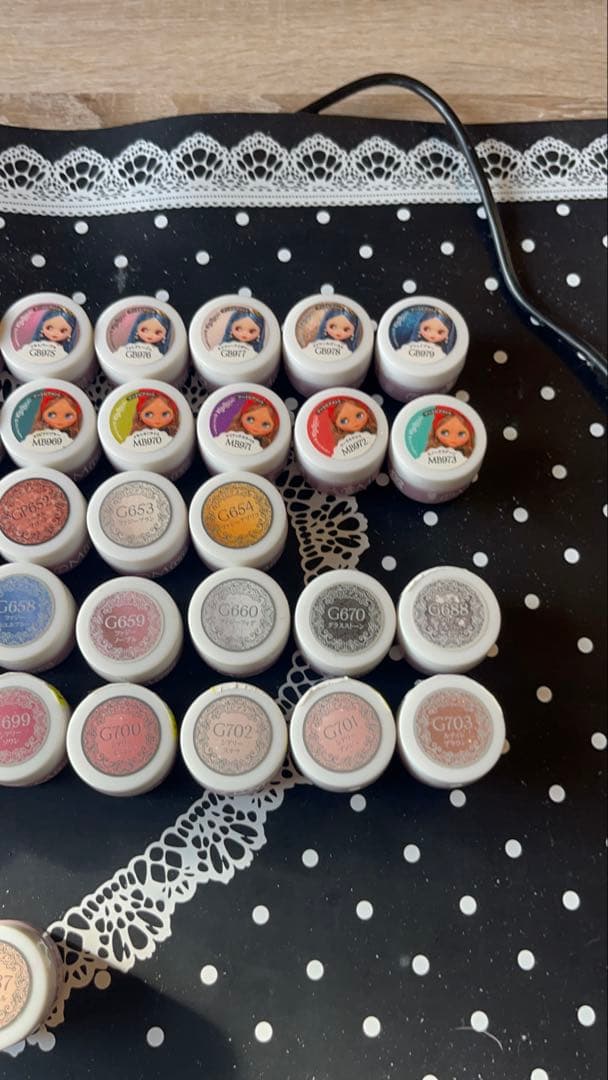 プリジェル プリムドールミューズ 76色まとめて ほぼ未使用! プリアンファ