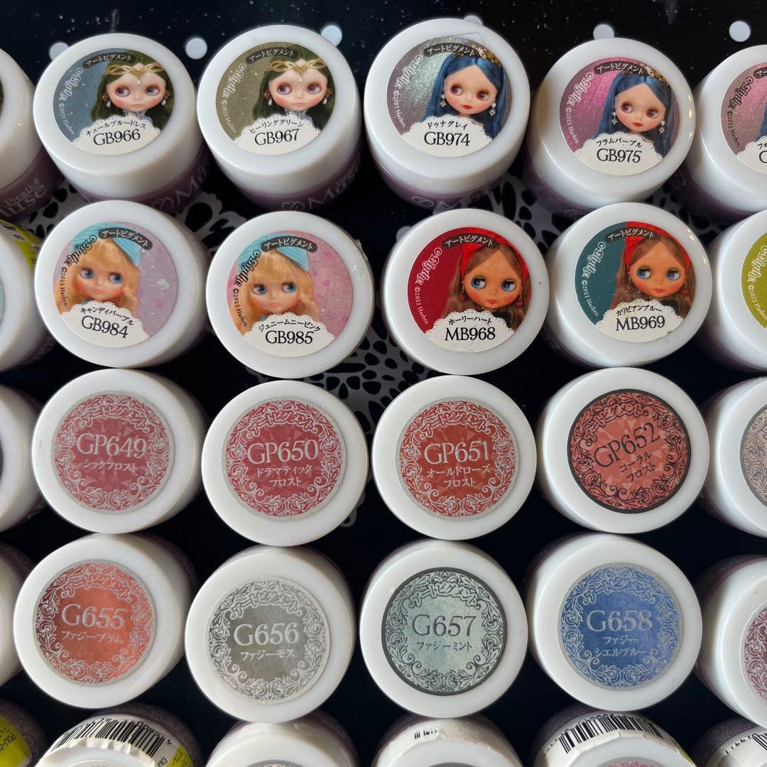 プリジェル プリムドールミューズ 76色まとめて ほぼ未使用! プリアンファ