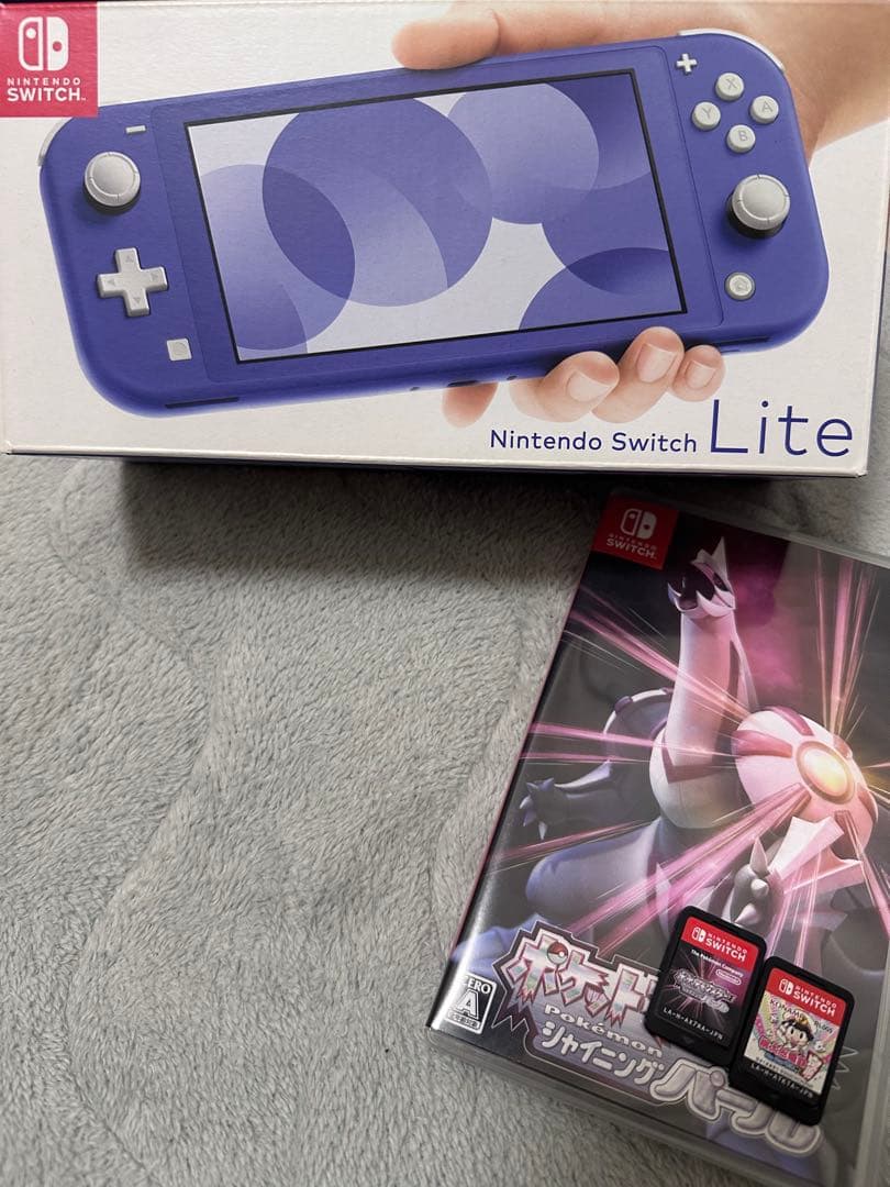 Nintendo Switch Lite 青 本体 桃鉄 ポケモンパール