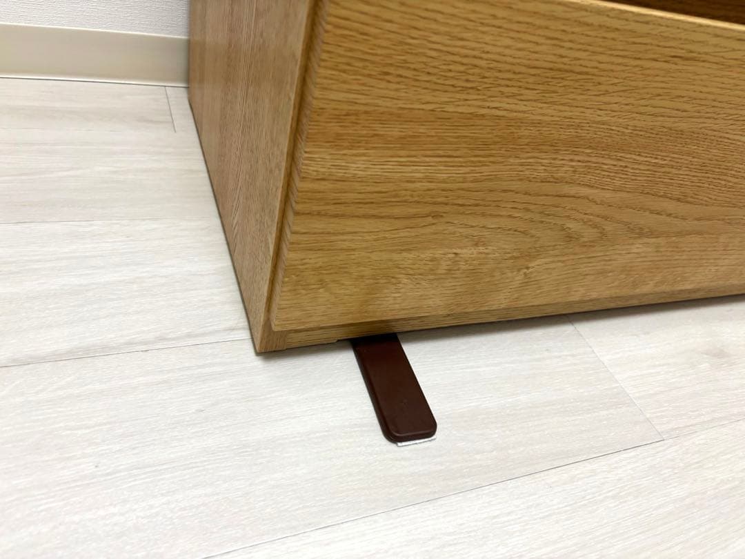 ニトリ　ローチェスト(クエス140-4LC LBR)