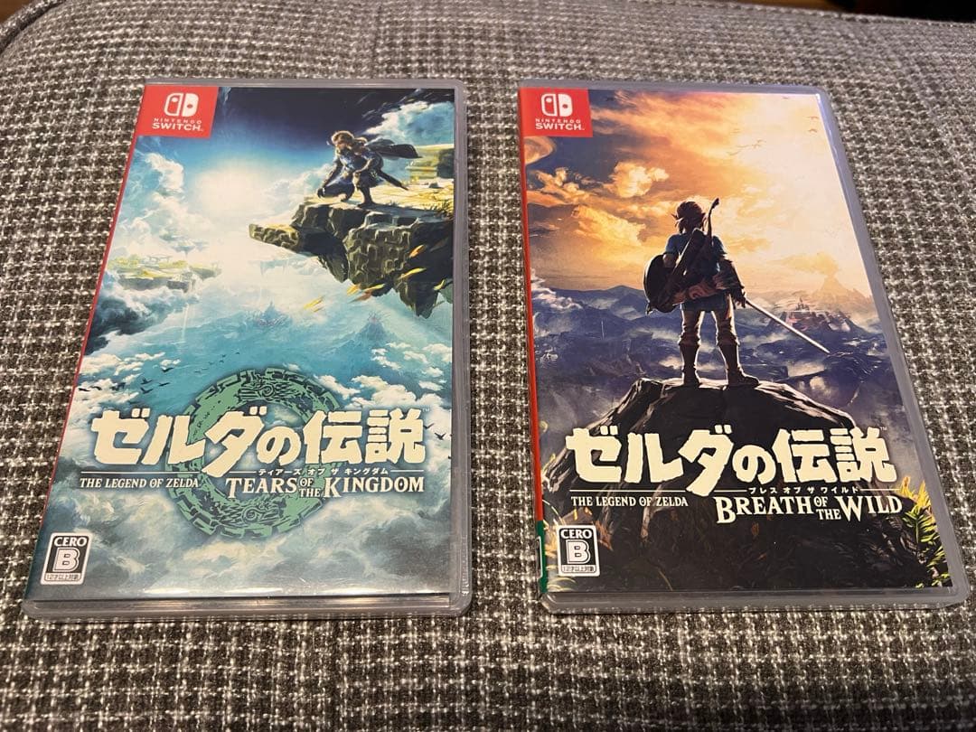 【ゼルダの伝説】 ブレスオブザワイルド ＆ ティアーズオブザキングダム セット