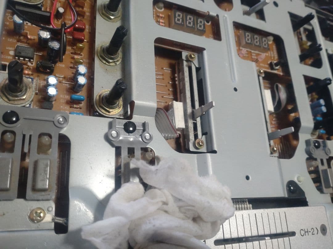 Pioneer DJM-300　CHクロスフェーダー　新品交換　　動作確認済み