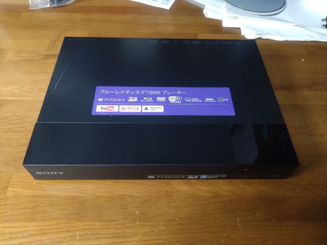 【動作確認済】SONY BDP-S6500 ブルーレイプレーヤー