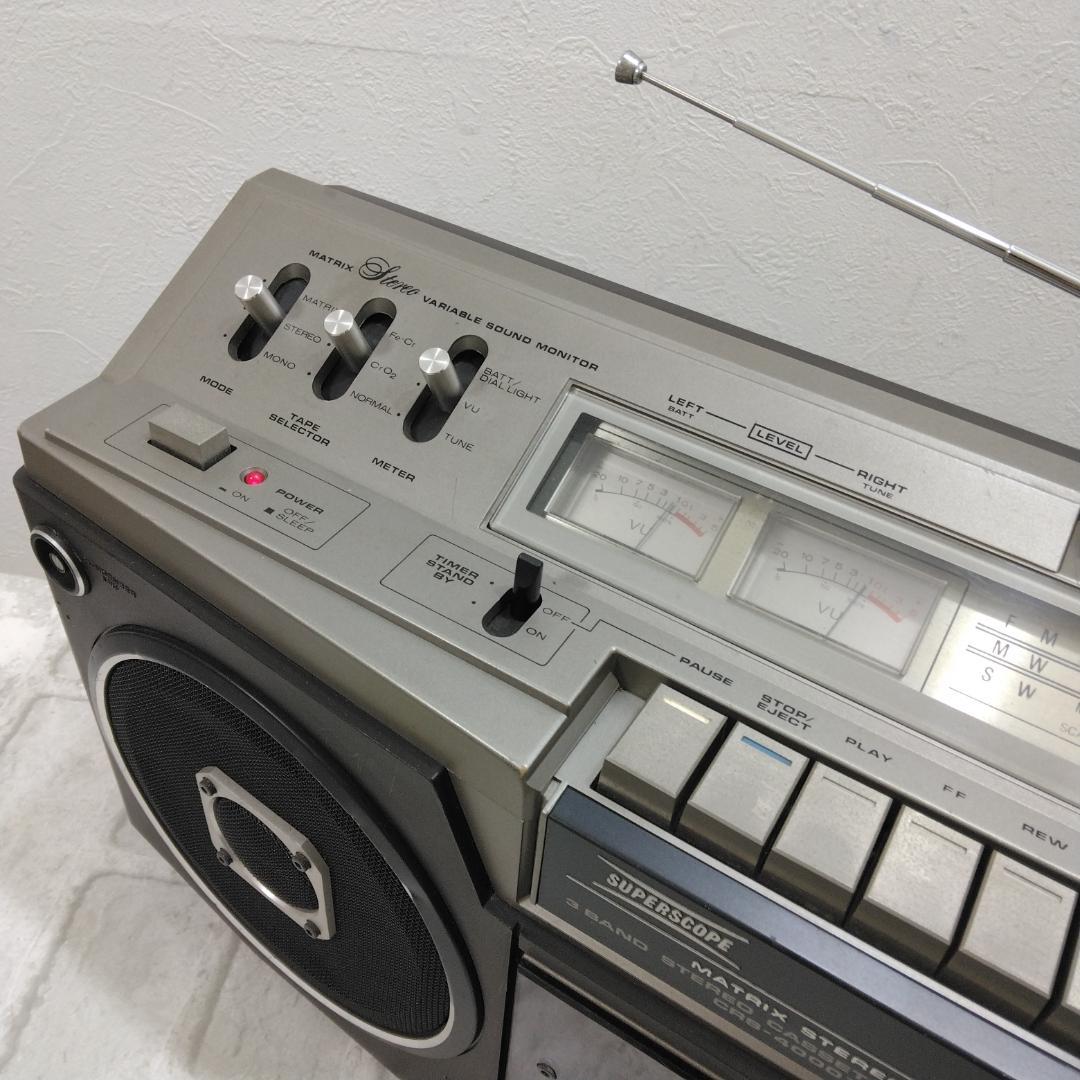 ジャンク レア SUPERSCOPE CRS-4000Ⅱ 中古現状品