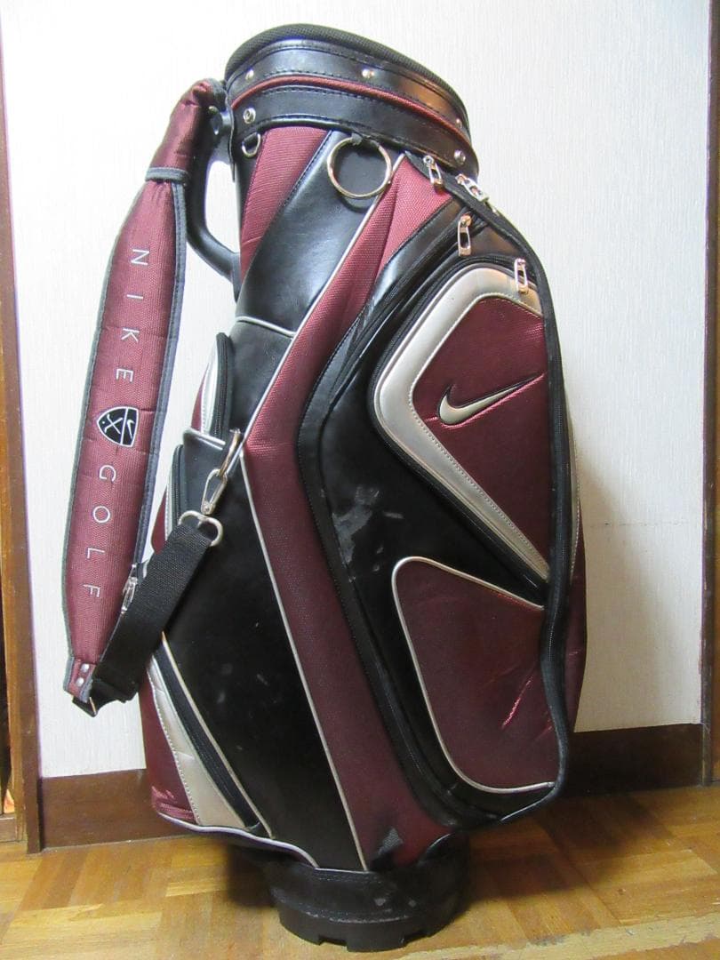 ★☆★ナイキ★NIKE GOLF★3点式ゴルフバック★ワイン/ブラック ★☆★