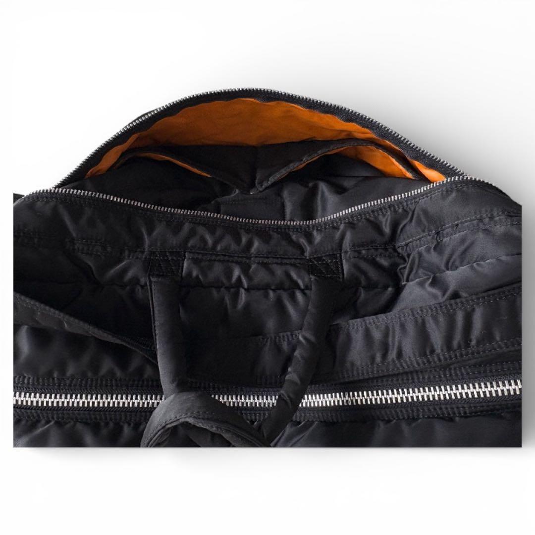 【美品】PORTER タンカー 2WAY ボストンバッグ (Ｍ) ブラック