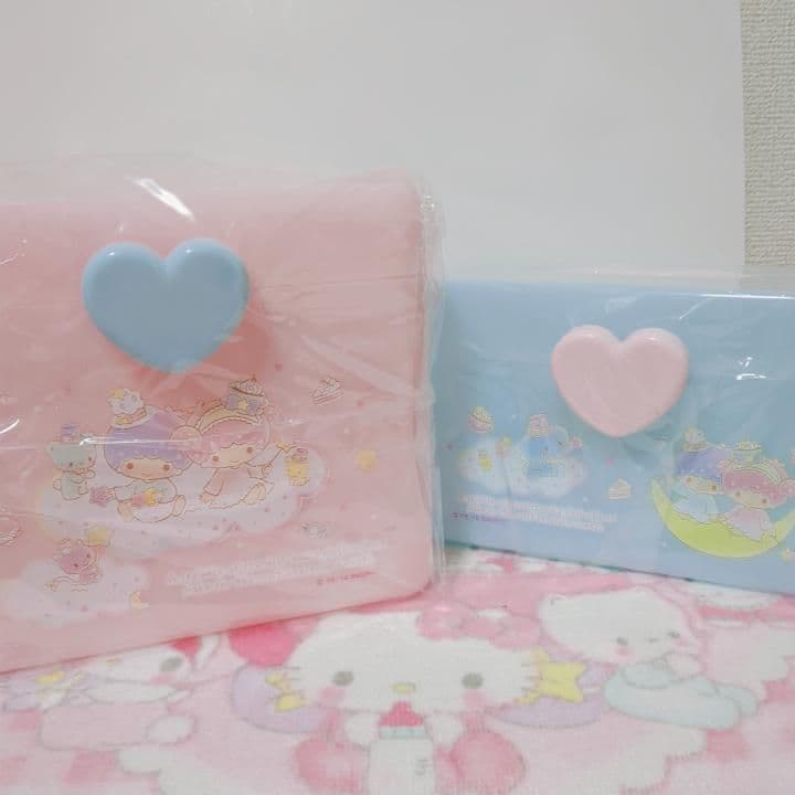 サンリオ　キキララ　持ち手付き　ボックス　S M 2個セット　救急箱