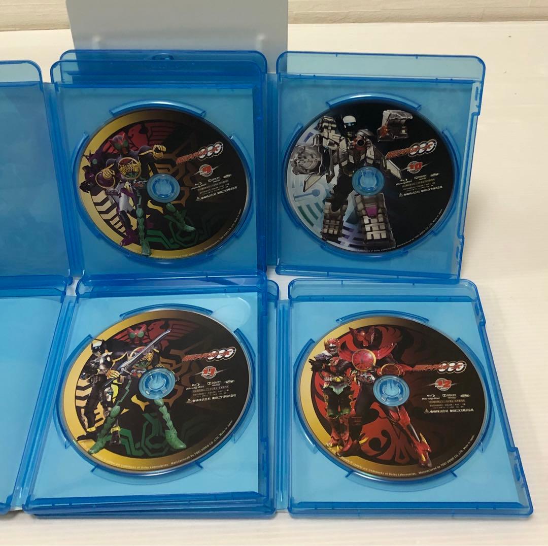 ◆仮面ライダーOOO(オーズ) Blu-ray ケース付き12巻セット 東映