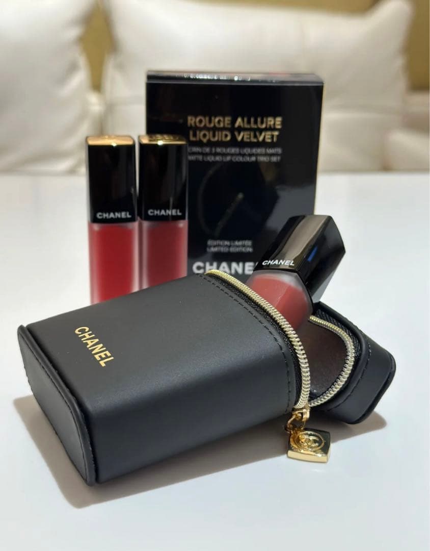 CHANEL ROUGE ALLURE LIQUID VELVET 3本セット