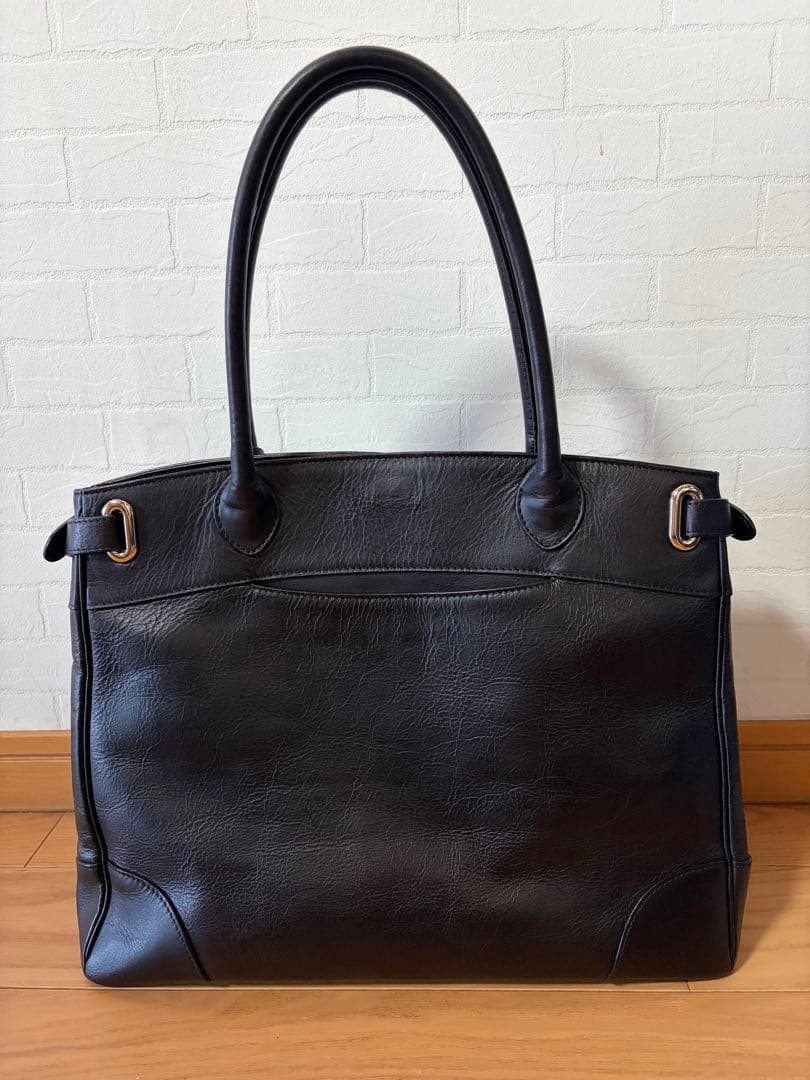 【卒入式にも！】濱野皮革工藝　クラッシーアーバントート　リカラー品　A4 肩掛け