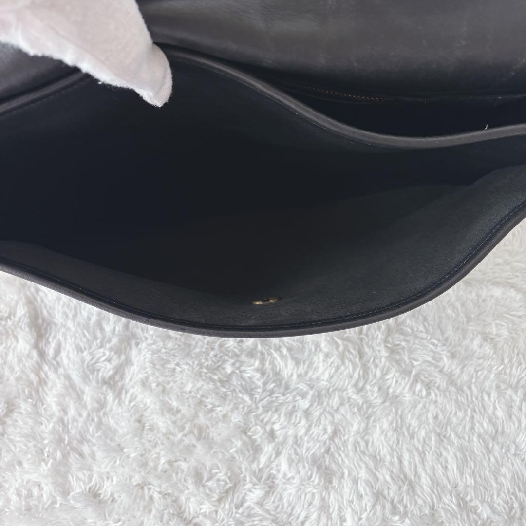 バッグ OLD COACH briefcase leather turnlock USA