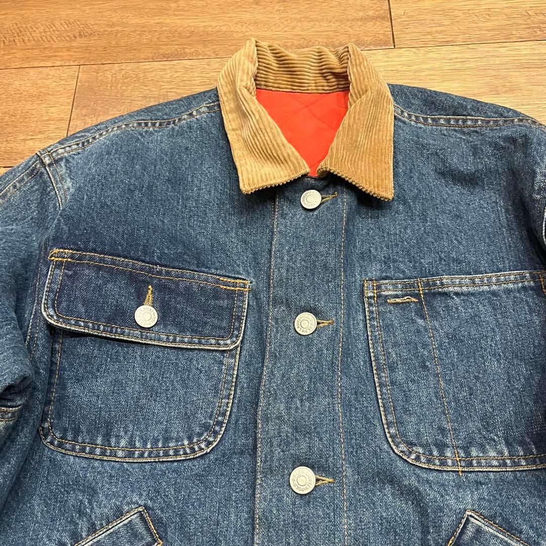 ポロカントリー　レア！リバーシブルデニムジャケット　レディース　ラルフローレン