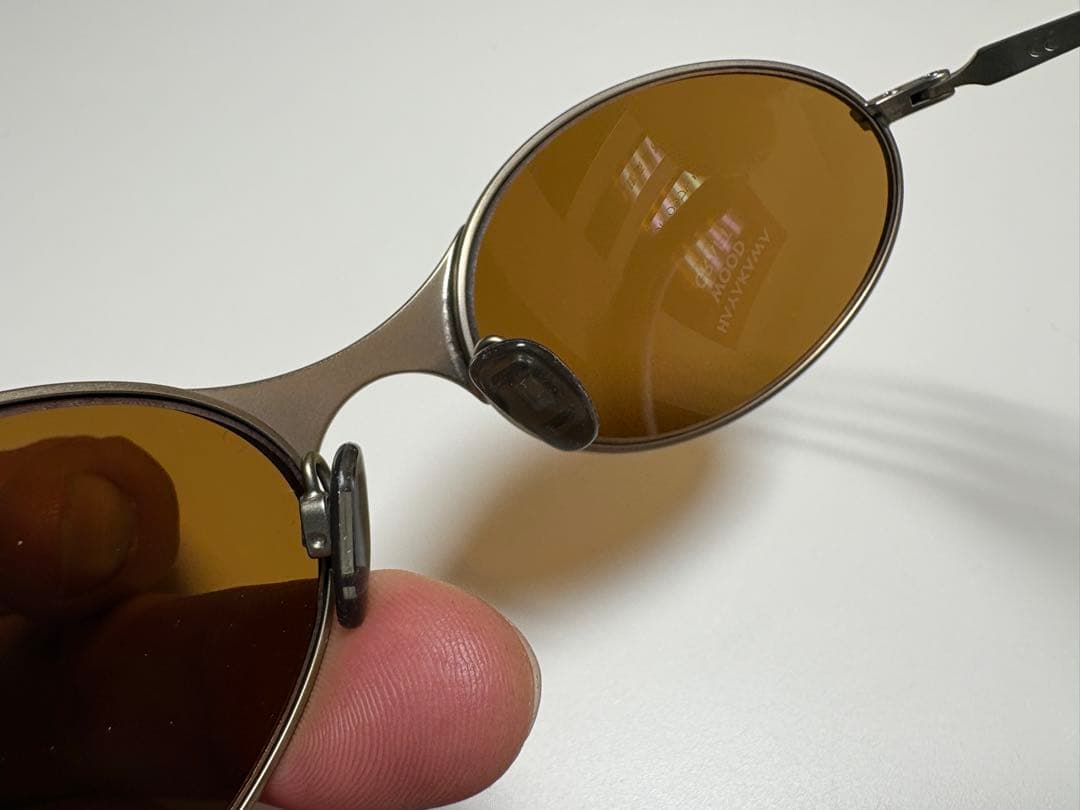 OAKLEY オークリー　E-WIRE イーワイヤー　ブロンズ　中古美品