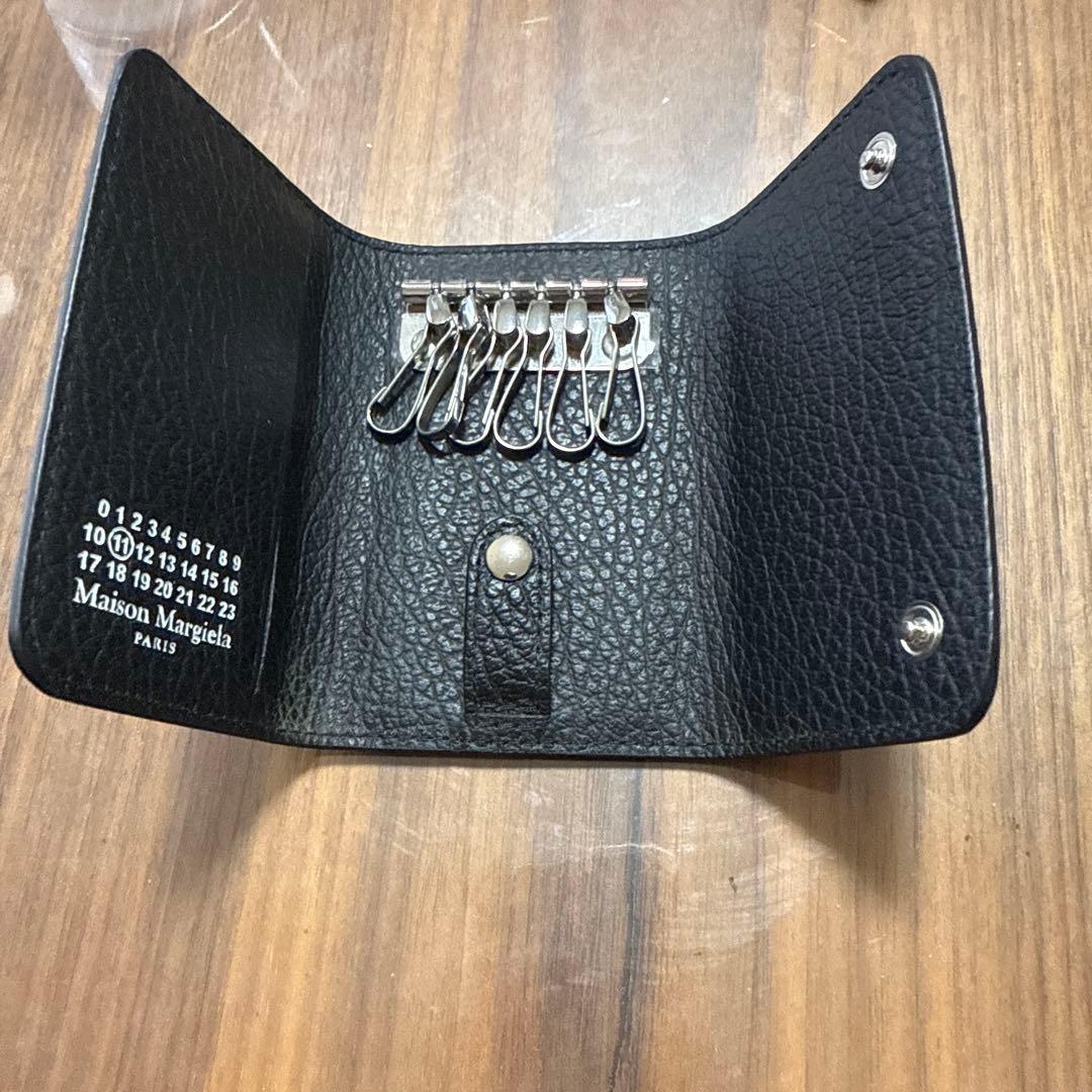 Maison Margiela レザーキーケース 黒