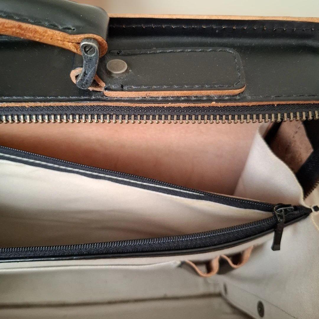 ✨青木鞄 COMPLEX GARDENS 　日本製　ガラス加工革