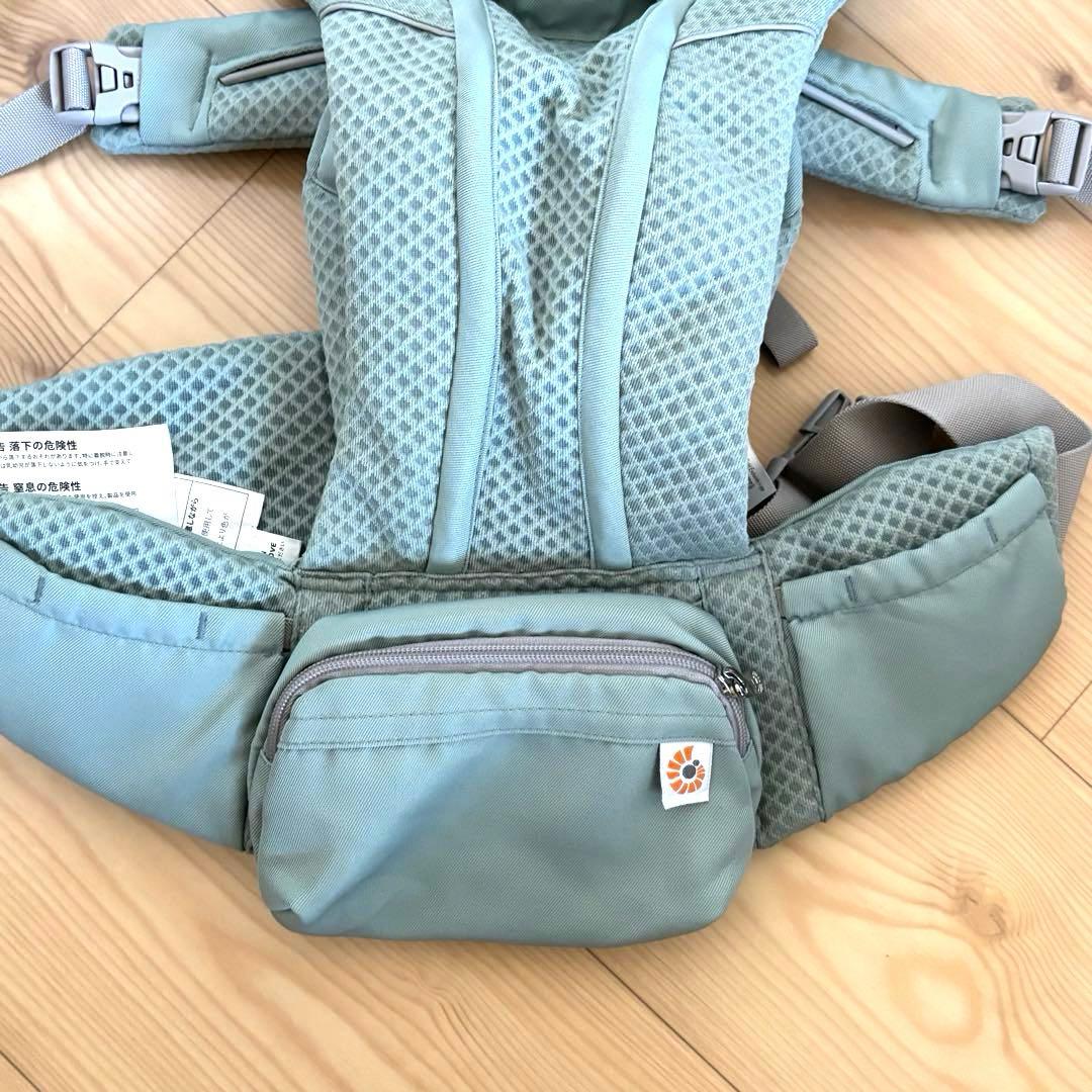 エルゴベビー　オムニブリーズ　　ベビーキャリア　セージグリーン　抱っこ紐