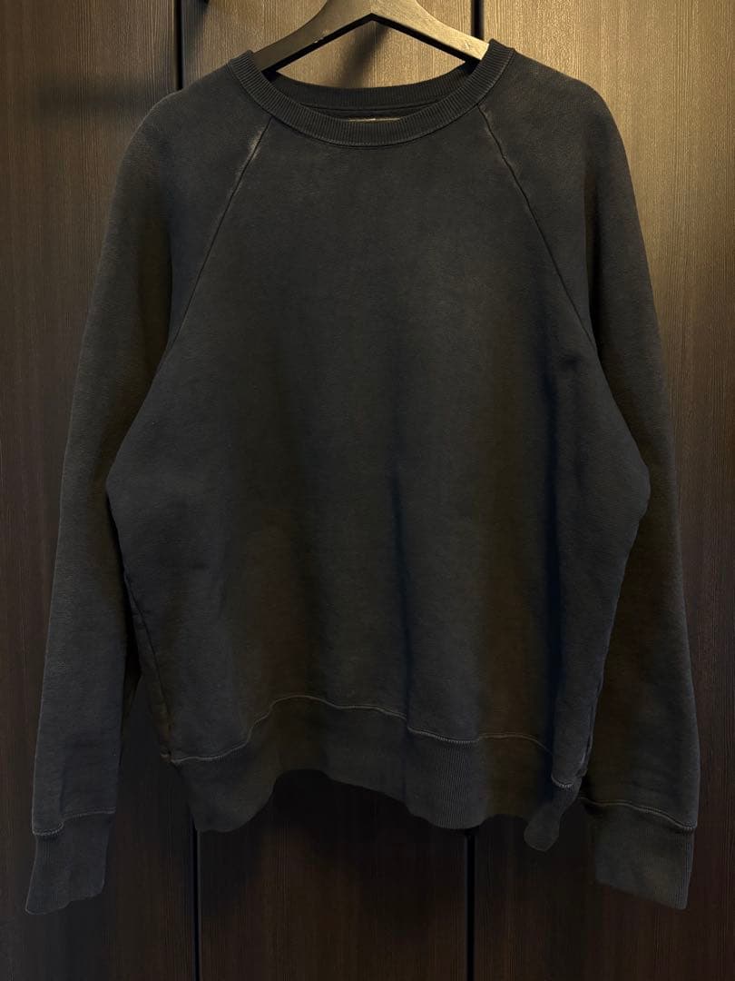 A.PRESSE Vintage Sweatshirt 4 ブラック