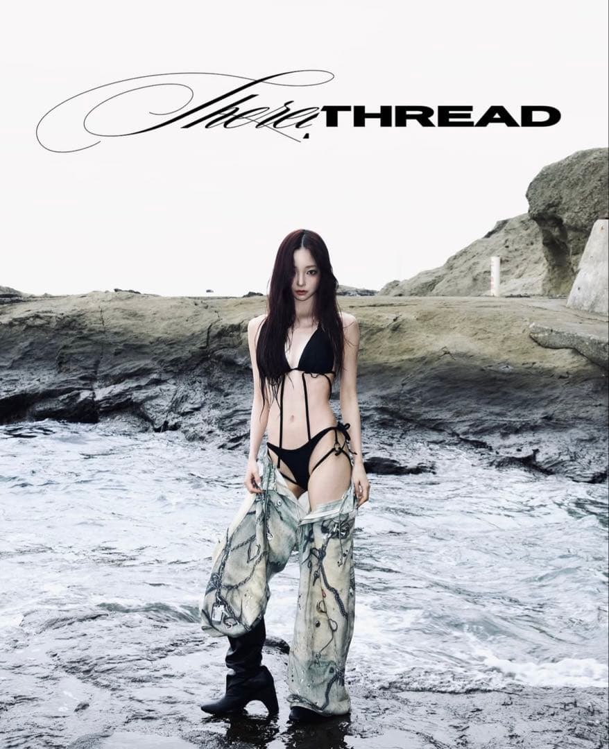 水着・ラッシュガード theredthread S tinyring black bikini set