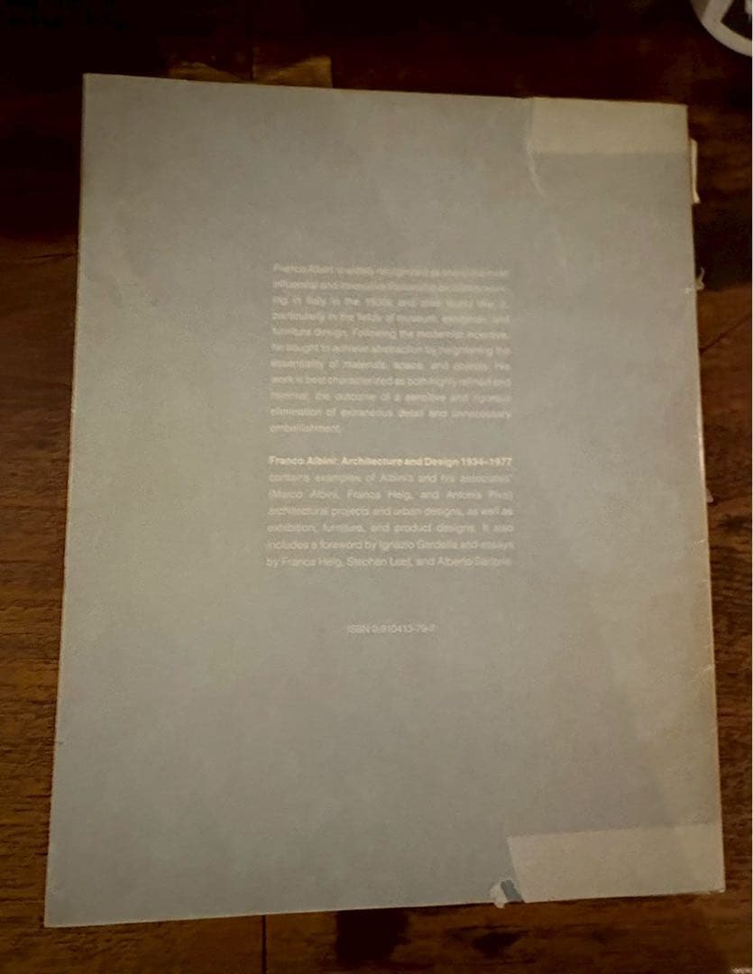 FRANCO ALBINI 建築とデザイン 1934-1977