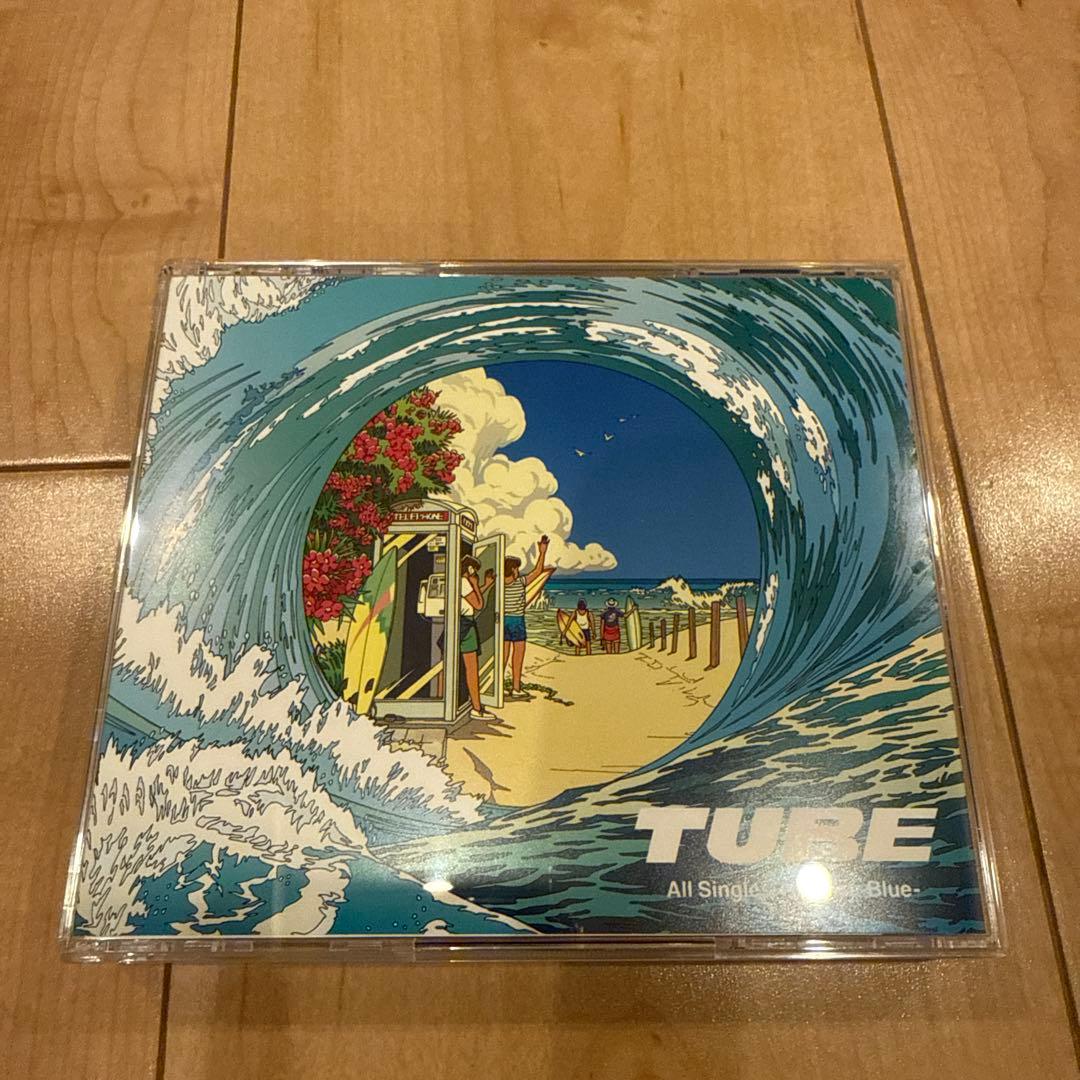 TUBE All Singles Blue & White + ノンストップ３枚