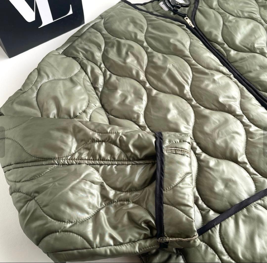 ジャケット・アウター meong blue NYLON MILITARY JACKET