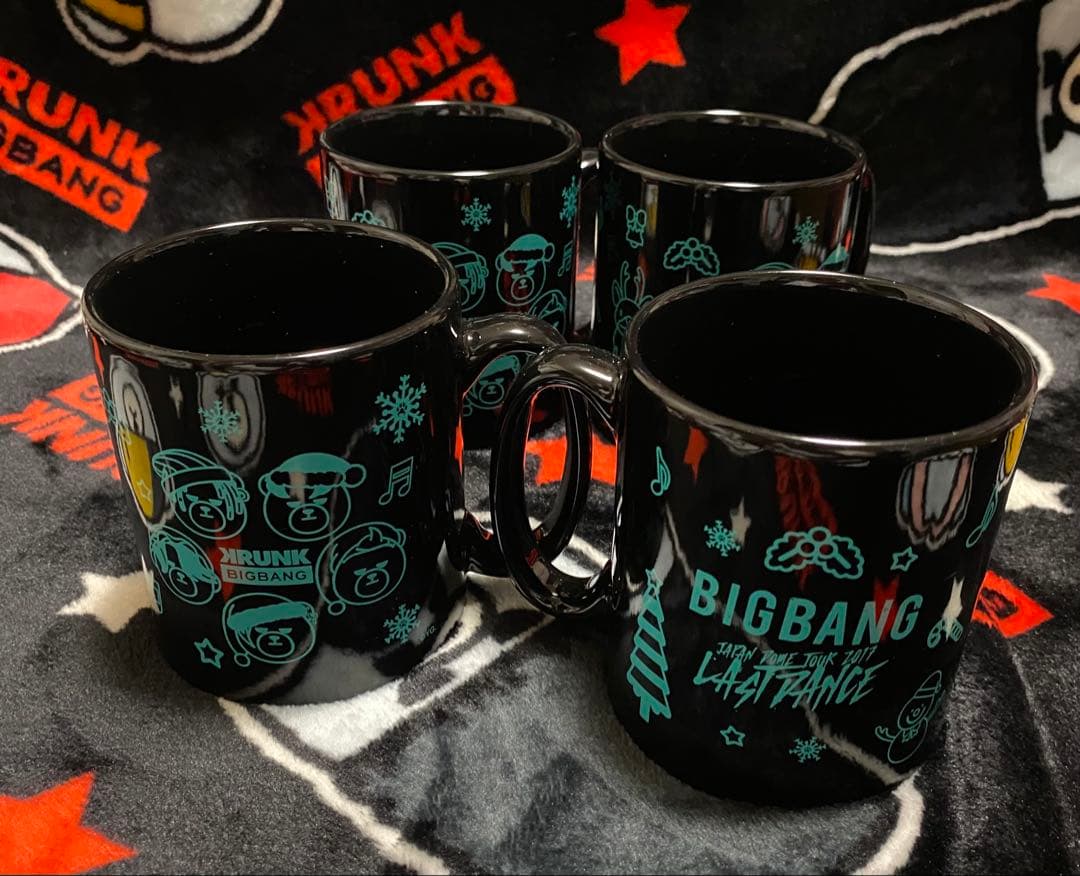 ⚛️BIGBANG KRUNK【激レア】 限定マグカップ 4個セット