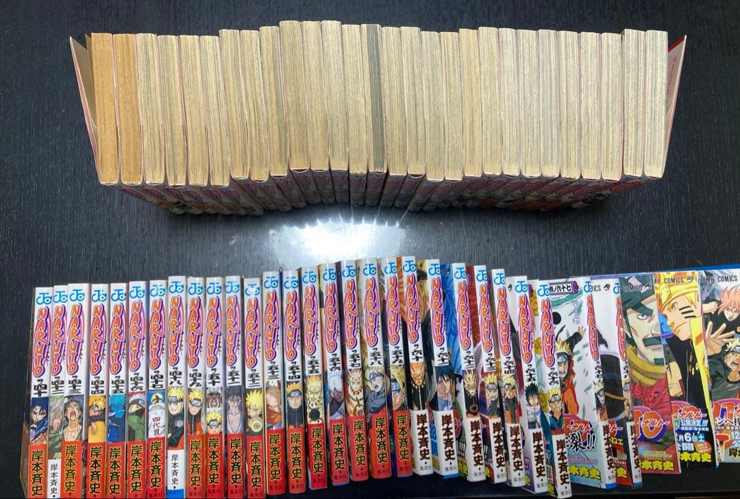 NARUTO 不揃いセット　1,2,14〜40,42〜72巻　初版あり