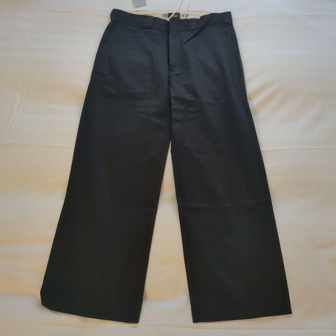 BEAMS別注　Dickies ワイドチノパンツ XL ブラック　新品未使用品