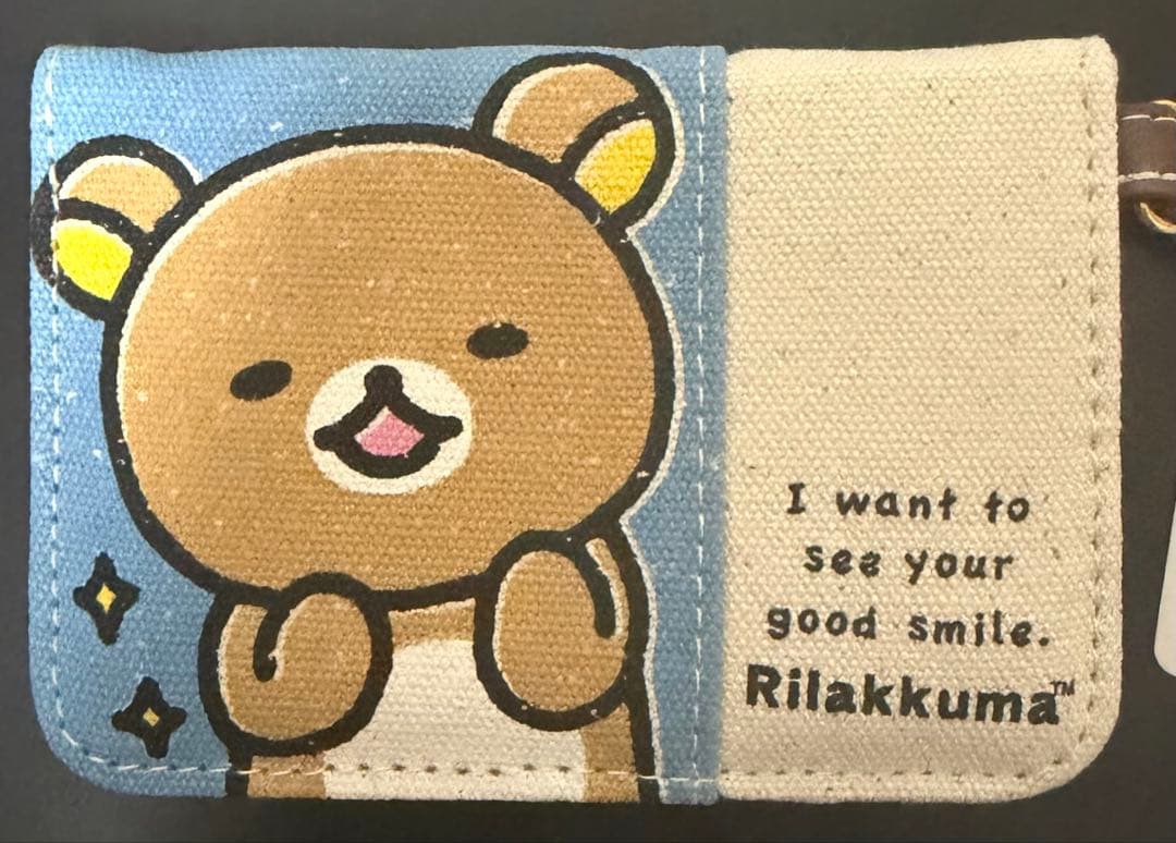 リラックマ　パスケース