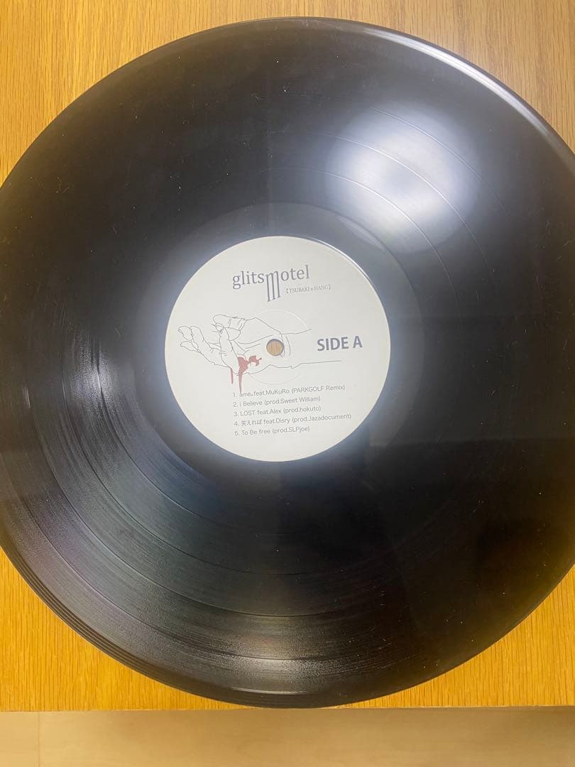 glits motel TSUBAKI x HANG LPレコード