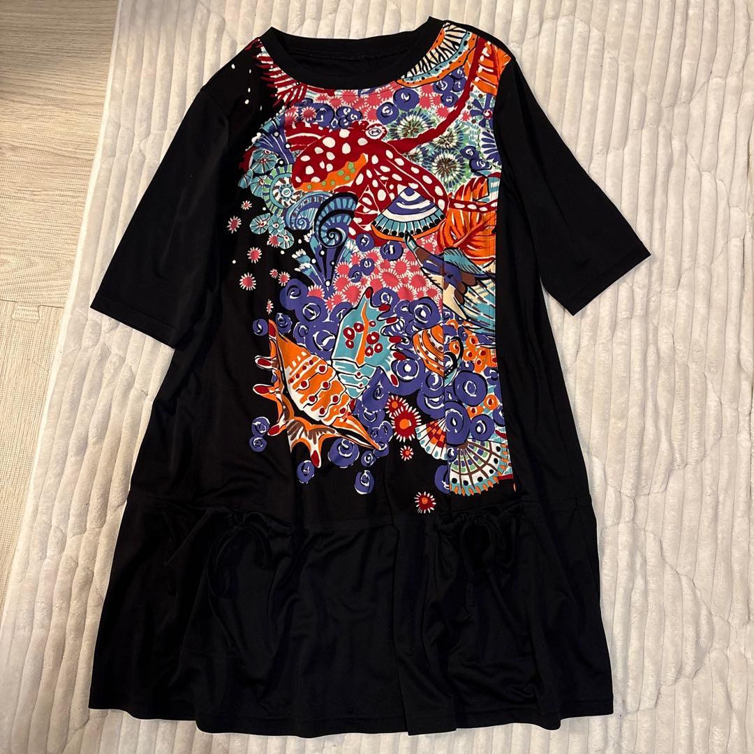 美品　トクコプルミエヴォル　 五分袖チュニック