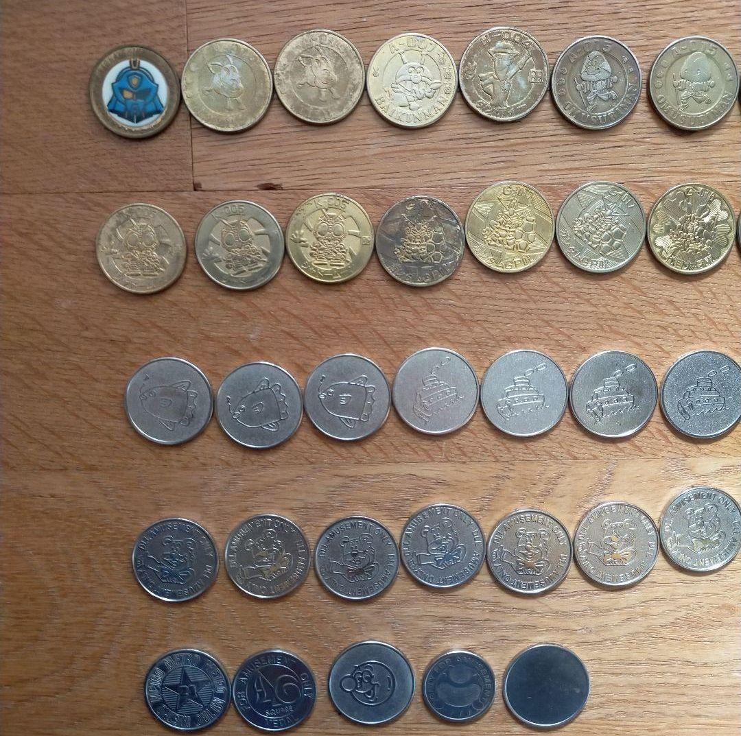 アミューズメント　ゲームセンターなど　メダル　　41枚セット