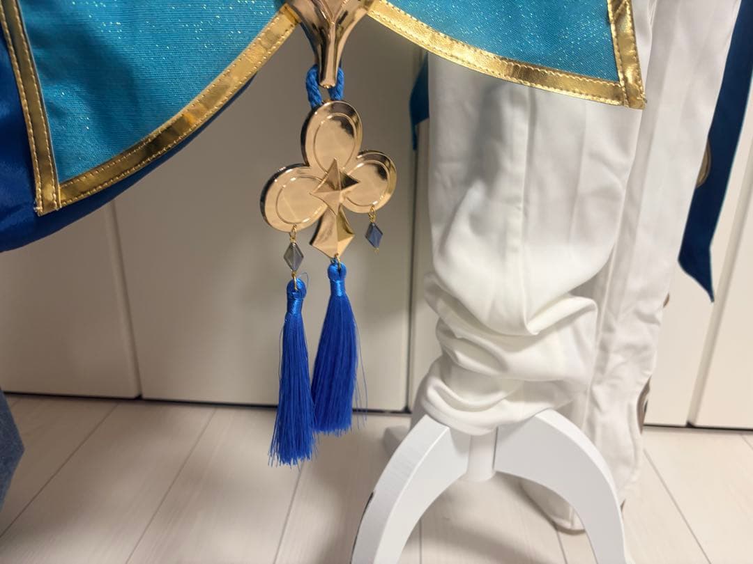 三分妄想　崩壊スターレイル　アベンチュリン　衣装　靴　ウィッグセット