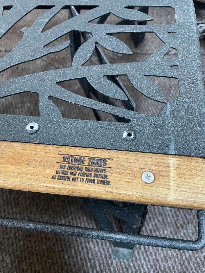 最終値下げ ワンハンドカフェテーブル（ノーマルサイズブラック）ネイチャートーンズ