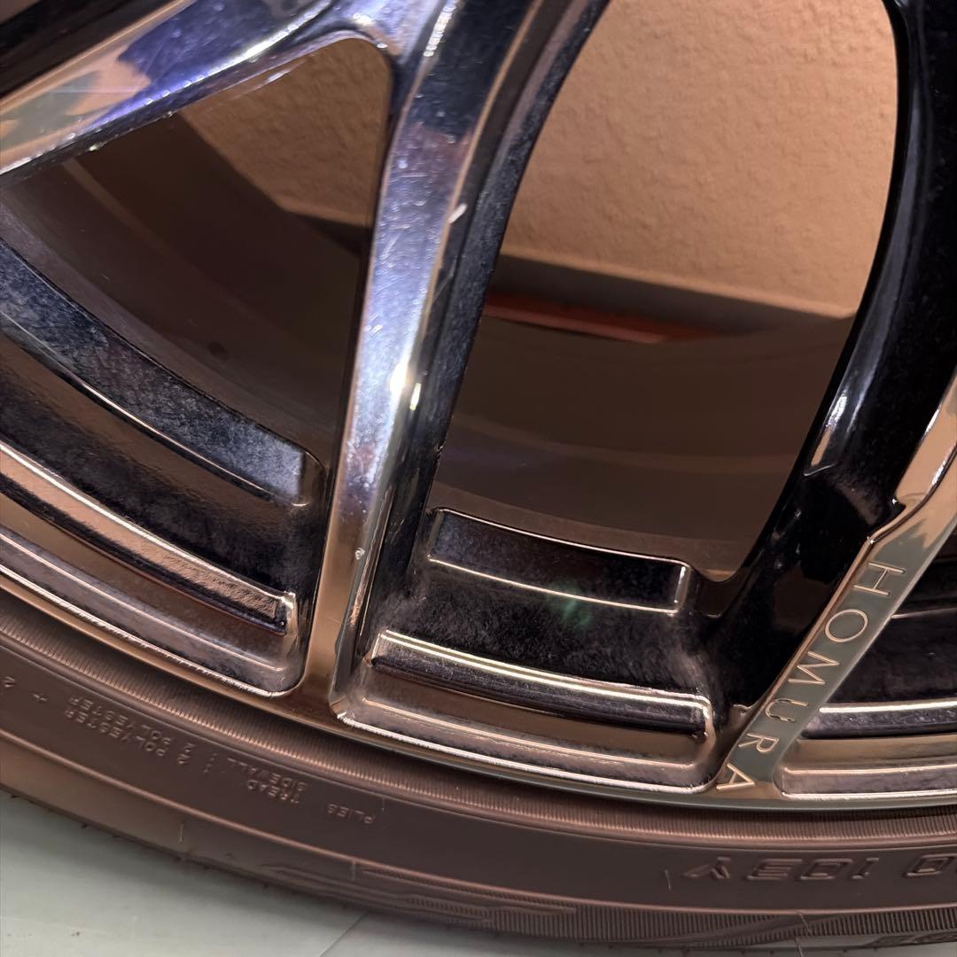 RAYS ホムラ2×7AG 20インチ ブラッククロームコーティング 4本