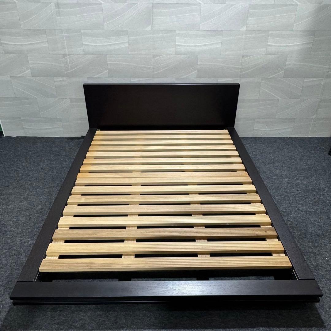 France Bed ベッドフレーム クイーンサイズ ロータイプ d2970