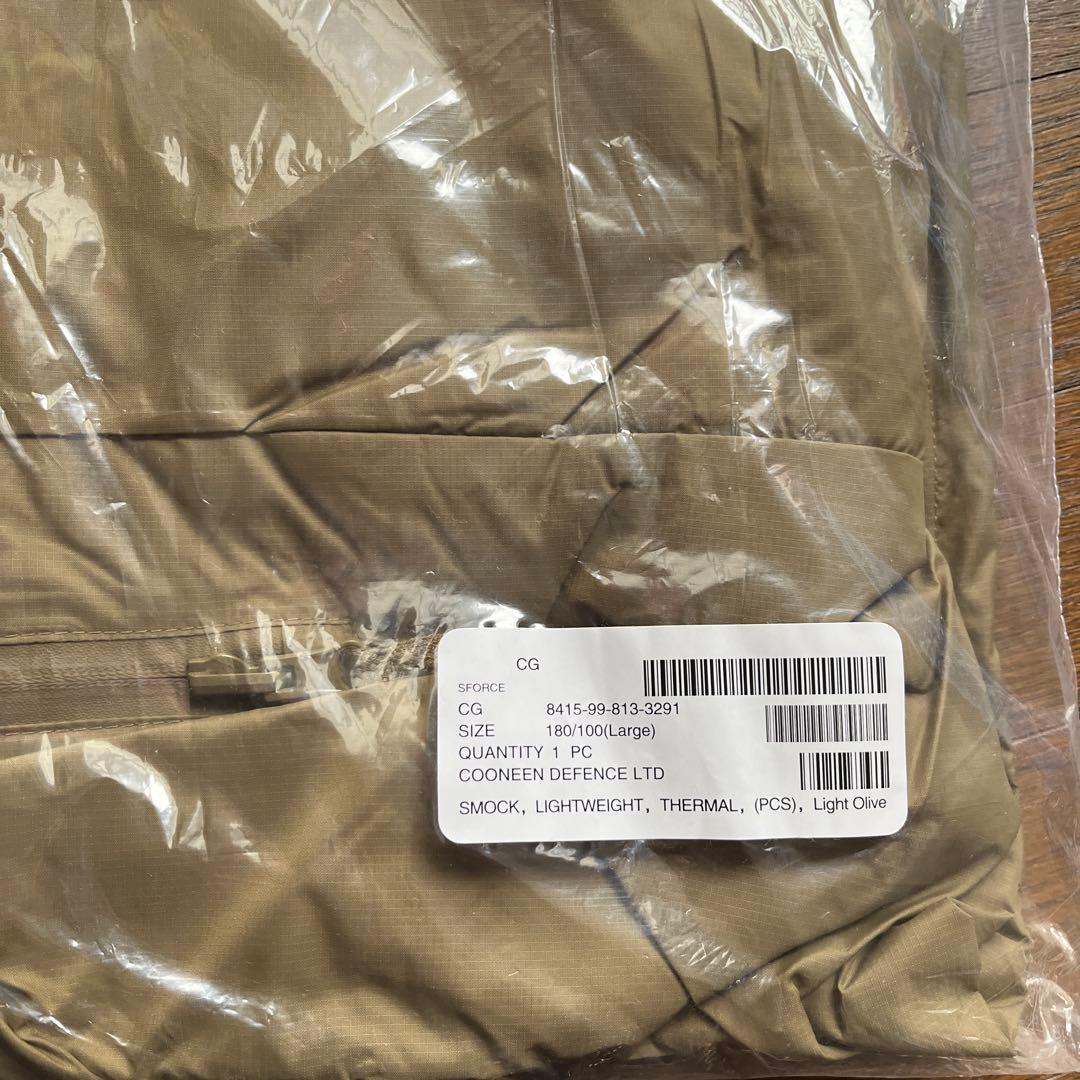 イギリス軍PCS Smock lightweight thermal L