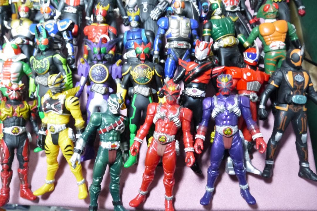ライダーヒーローシリーズ　ビッグサイズソフビフィギュア　111体セット