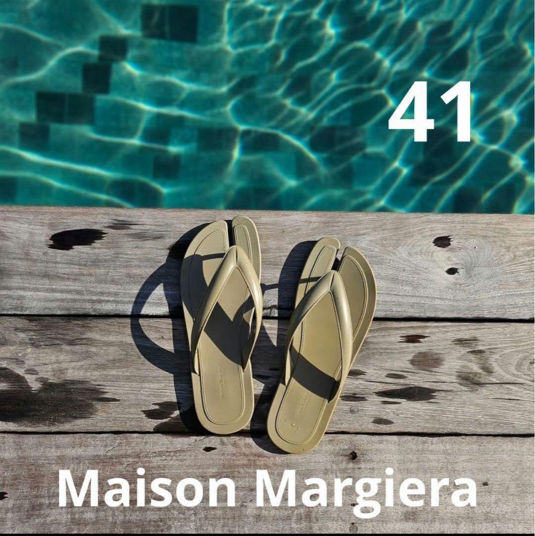 Maison Margiela トングサンダル 41サイズ オリーブグリーン