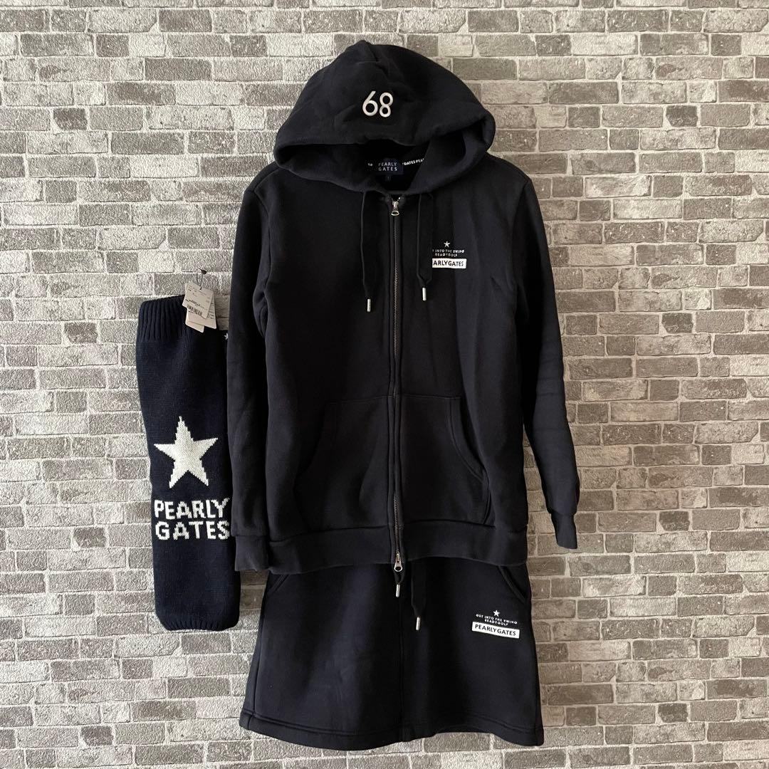 専用 パーリーゲイツ 星に願いをシリーズ セットアップ レッグウォーマー