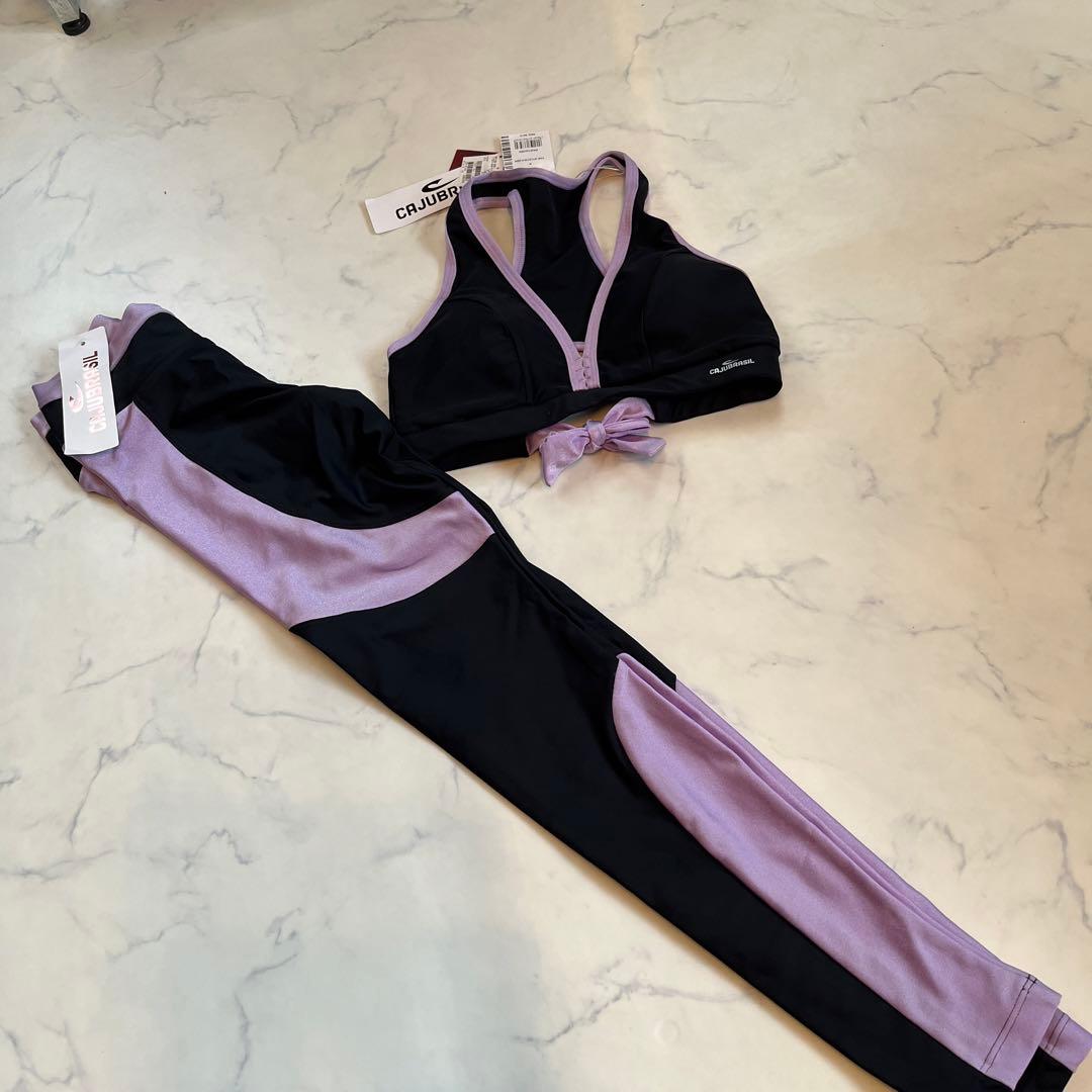 CAJUBRASILヨガウェア上下セット×3おまけ付✨