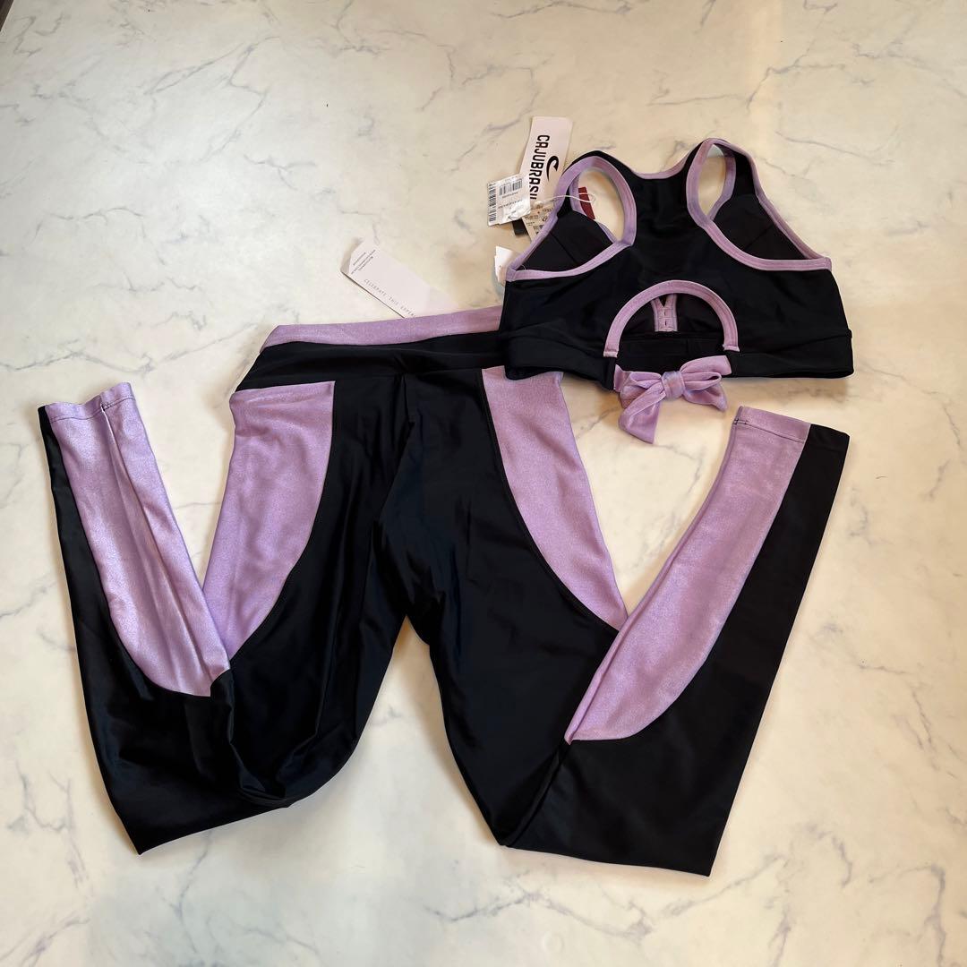 CAJUBRASILヨガウェア上下セット×3おまけ付✨