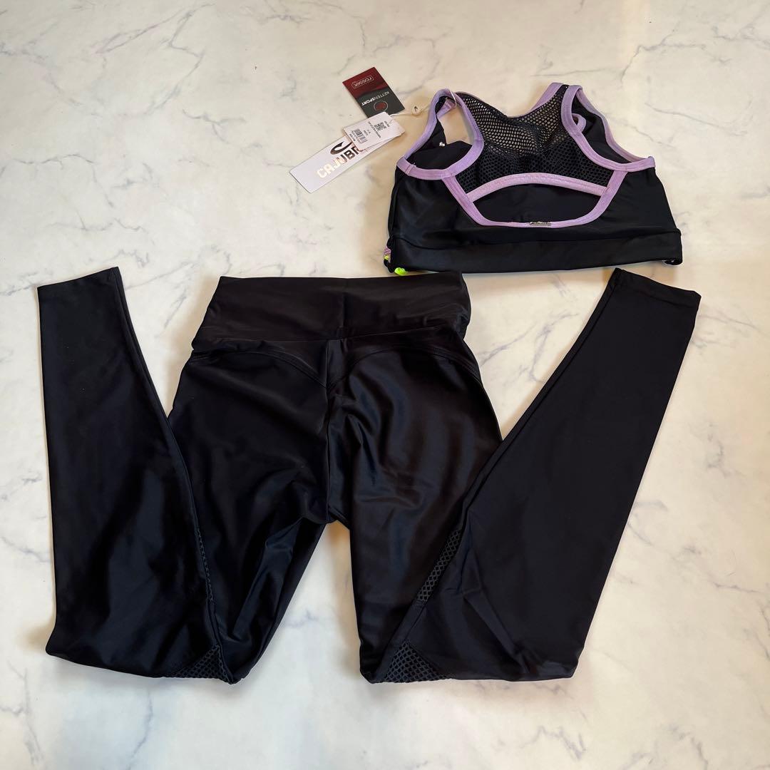 CAJUBRASILヨガウェア上下セット×3おまけ付✨