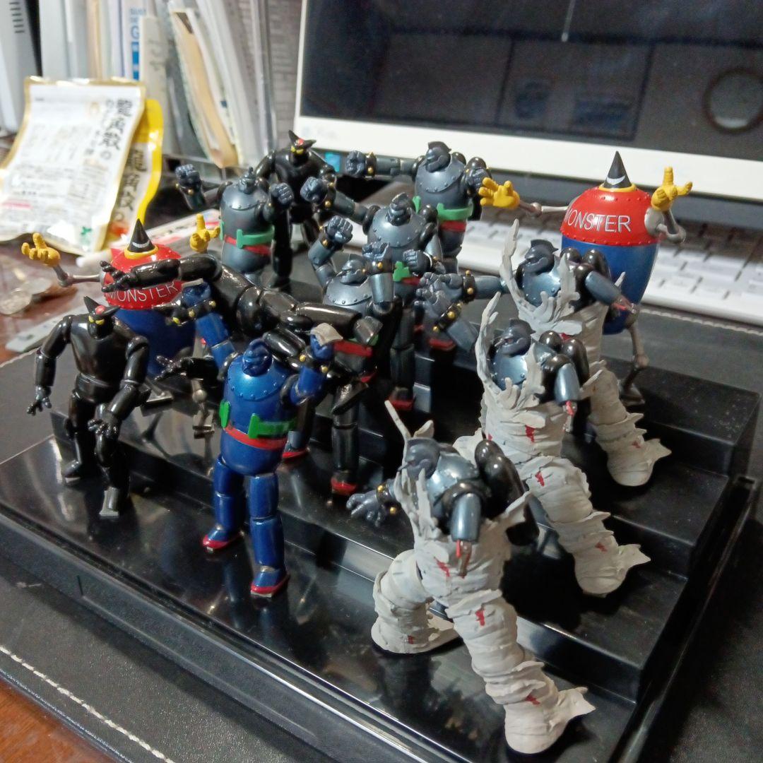 タイムスリップ グリコ食玩具 鉄人28号シリーズ１２体ケース付き