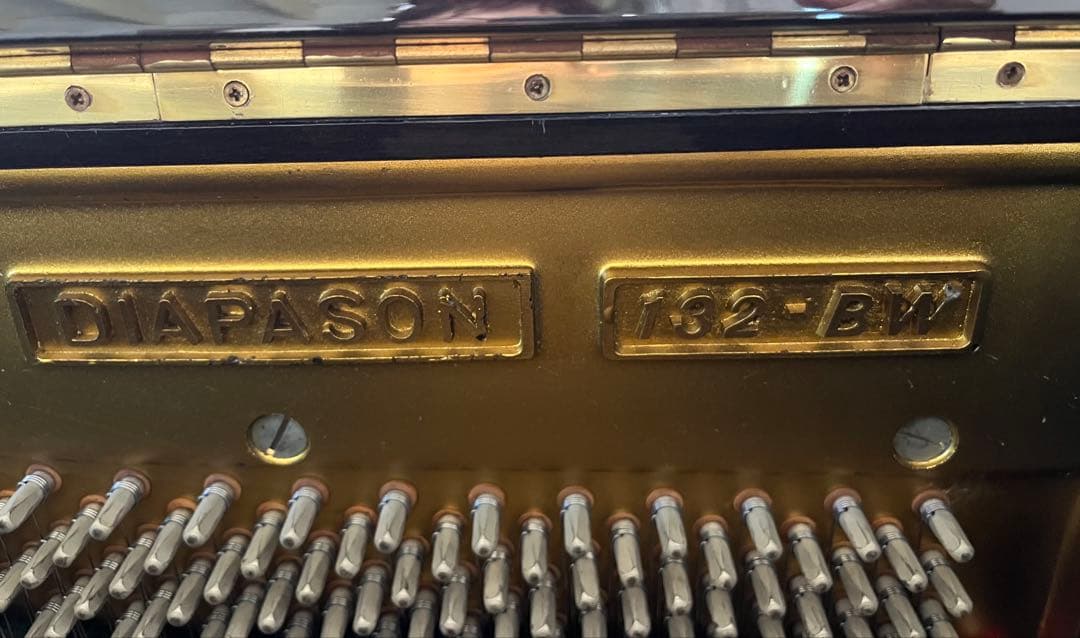 DIAPASON 132/BW アップライトピアノ　美品
