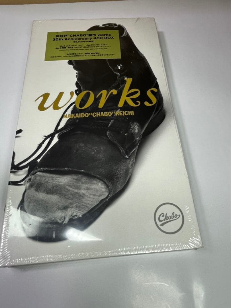 仲井戸麗市★チャボ★CHA BO★4CD BOX★未開封新品　30th