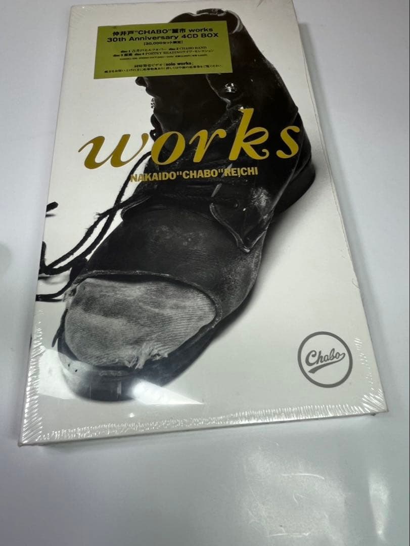 仲井戸麗市★チャボ★CHA BO★4CD BOX★未開封新品　30th