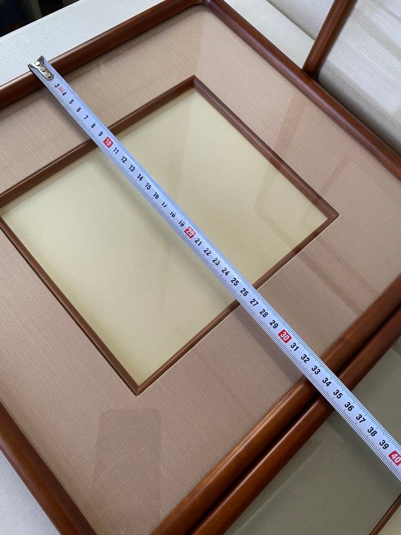 書道額縁　3枚セット　隅丸　色紙額縁　和額　未使用