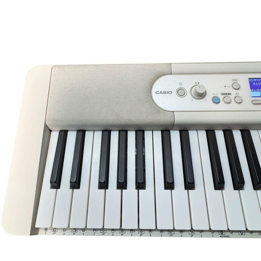 【カシオ　2021年製】LK-520 光ナビゲーション キーボード